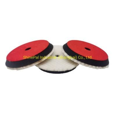 Best Selling Japan Strip Type Car Detailing Wool for Car Buffing Thick Wool Polishing Pad 6 Inch