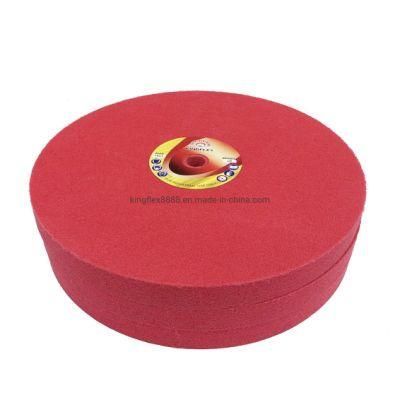 Non Woven Wheel, 300X25mm, U5/9p, Red Color