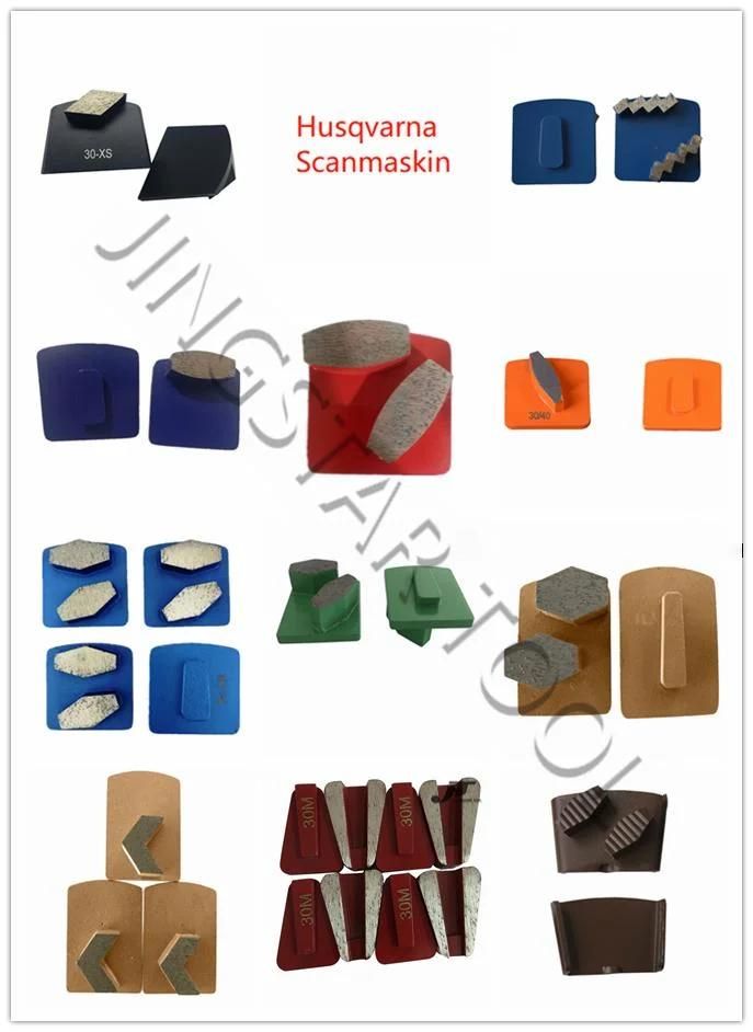 Scanmaskin Diamond Concrete Floor Grinding Pads