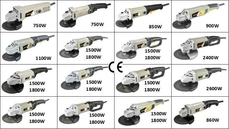 750W 100mm 115mm 125mm Long Handle Mini Angle Grinder T1005