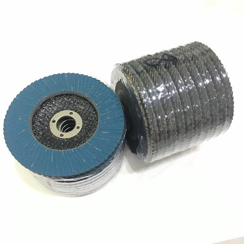 High Quality Premium Wear-Resisting 4"-7" Zirconia Alumina Flap Disc for Grinding Stainless Steel and Metal