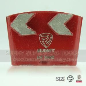 Arrow Segment HTC Concrete Floor Diamond Metal Bond Grinding Shoe