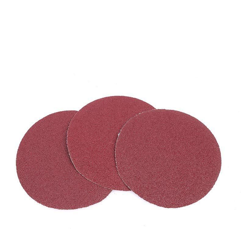 5inch Red Hook and Loop Velcro Automobile Polishing Abrasive Sanding Disc