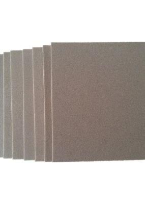 1500# Brown Aluminum Oxide Sponge Sanding Paper with High Performance as Abrasive Tools for Fine Polishing