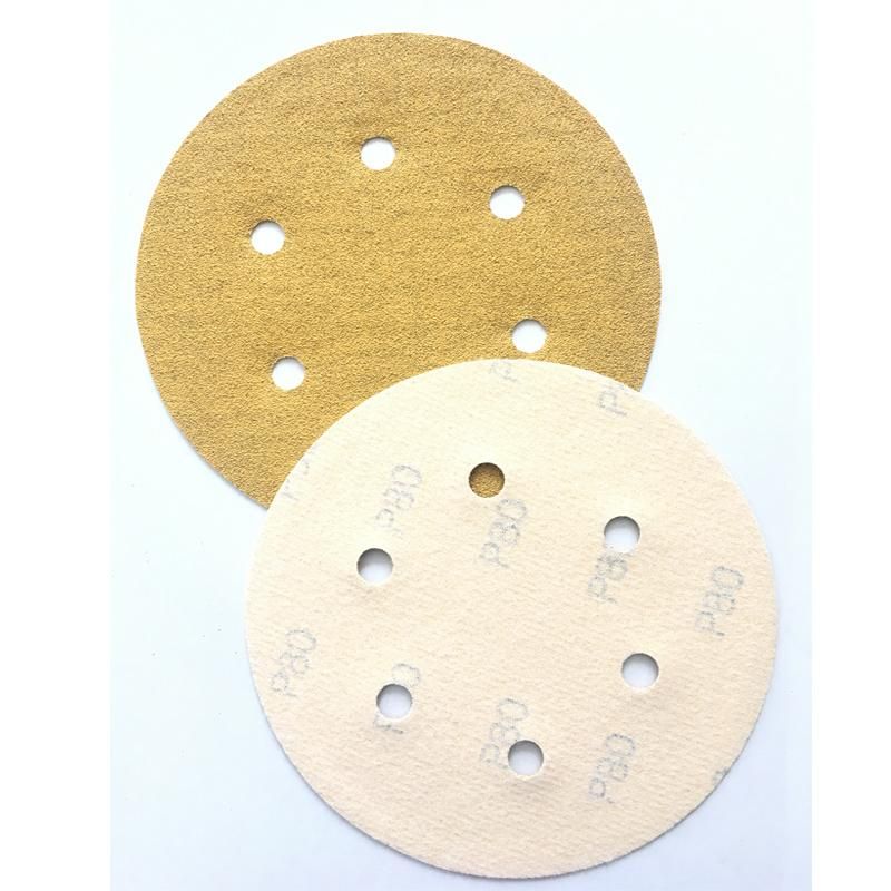 High Quality Premium Wear-Resisting 4"/4.5"/5" Hoop and Loop Disc for Grinding Wood and Metal