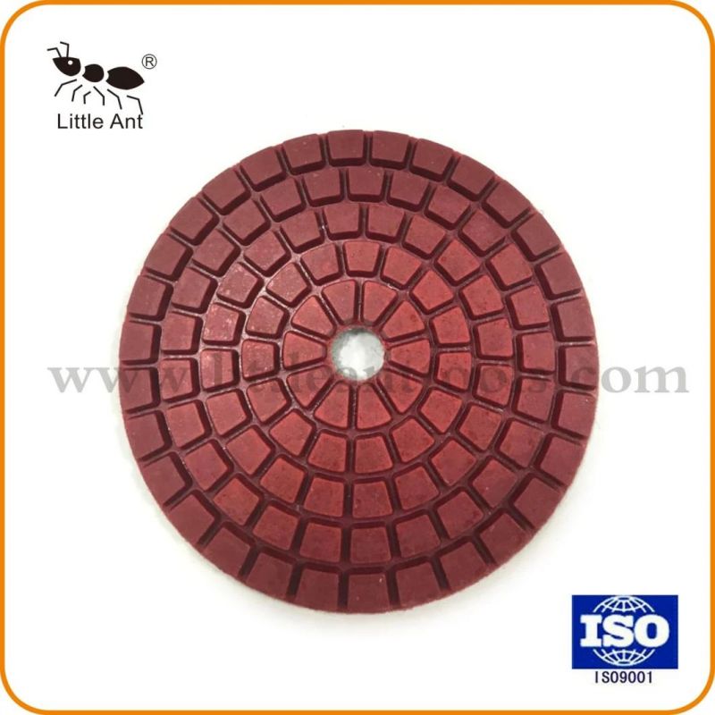 Flexible 3" Diamond Wet Polishing Pad for Concrete Marble Floor