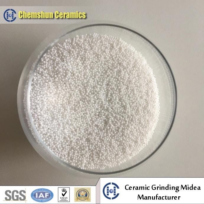 Zirconia-Y Ceramic Grinding Media CS-60 in Horizontal and Vertical Mills