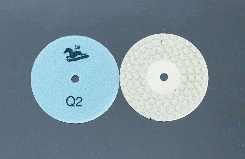 Qifeng Power Tool 4 Steps Diamond Polishing Pad for Granite and Marble