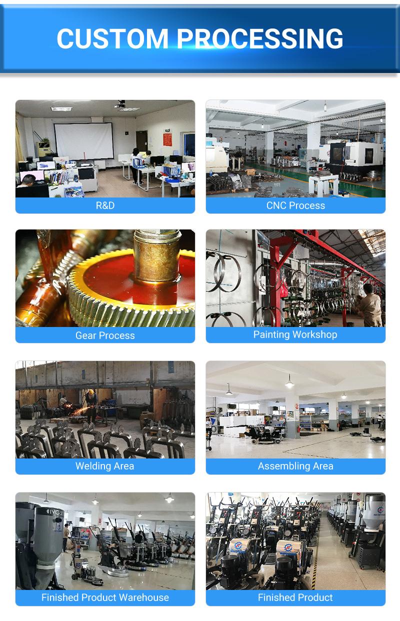 High Speed Hand Brush Terrazzo Diamond Electric Planetary Vacuum Glazed Burnisher Epoxy Concrete Floor Polishing Grinding Grinder