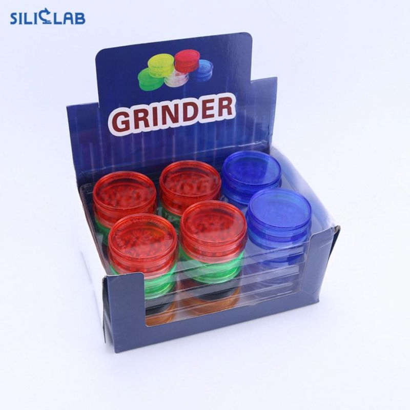 Wholesale Smoking Accessories Plastic Grinders Rolling Tobacco Dry Herb Grinders