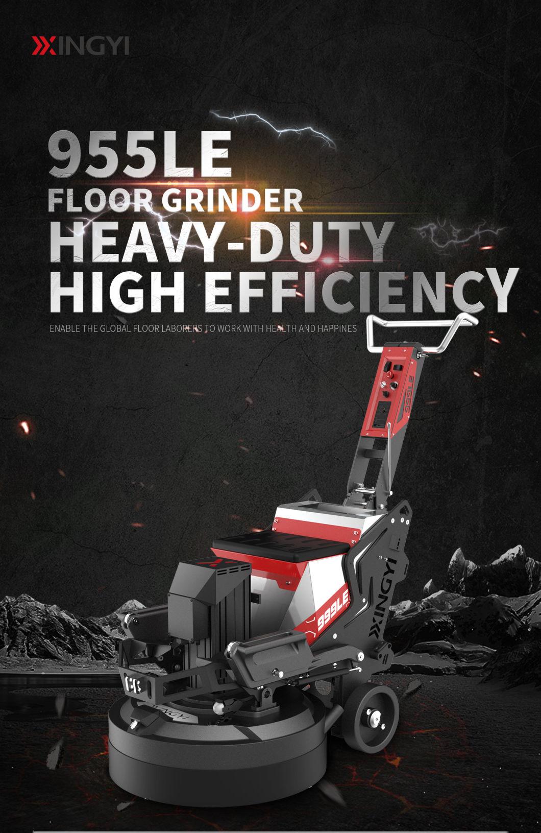 955mm Heavy Duty Construction Use Terrazzo Concrete Floor Grinder with Vacuum