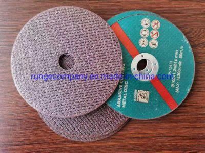 En12413 Ce Power Electric Tools Parts (4&quot;) 105mm X 1mm Thin Stainless Steel Cutting Discs Metal Slitting Discs