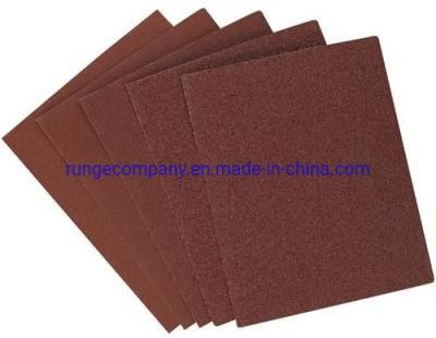 9 Inch by 11 Inch Sanding Sheets Abrasive Sandpaper Grit 80/100/120/150/180/220/320/400 Gold Line Special Anti Clog Coating