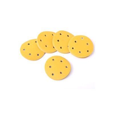 China Round 6 Holes 180 Grit 9inch Ao Abrasive Hook and Loop Sanding Disc