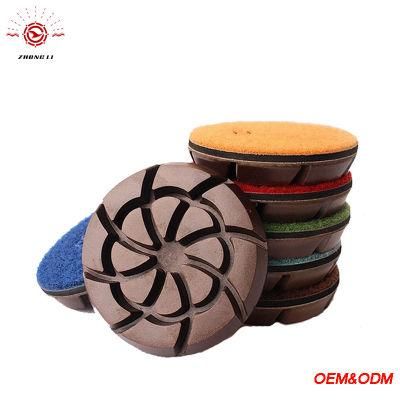 Wet Dry 4 Inch Concrete Polishing Resin Pads