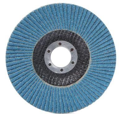 4.5&quot; X 7/8-Inch 40 Grit, Bevel Type Premium Zirconia Flap Discs for Power Electric Tools