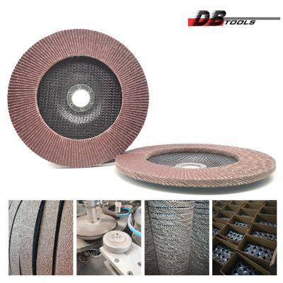 7&quot; 180mm Flap Wheel Flap Disc 22mm Hole Alumina Oxide for for Wood