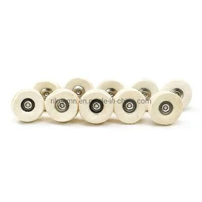 Wool Felt Wire Drawing Grinding Wheel Buffing Drum Flap Wheel Mirror Burnishing Polishing Brush