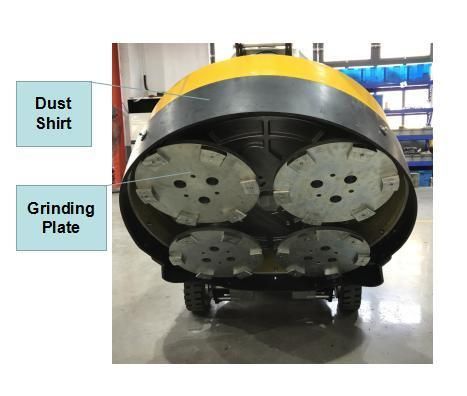 Remote Control Driving Type Planetary Concrete Grinder and Polisher