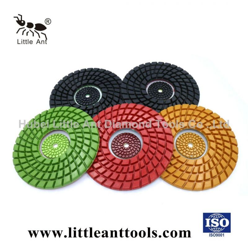Resin Pads Diamond Floor Polishing Pad Used for Heavy-Duty Polishing Machine with Good Gloss