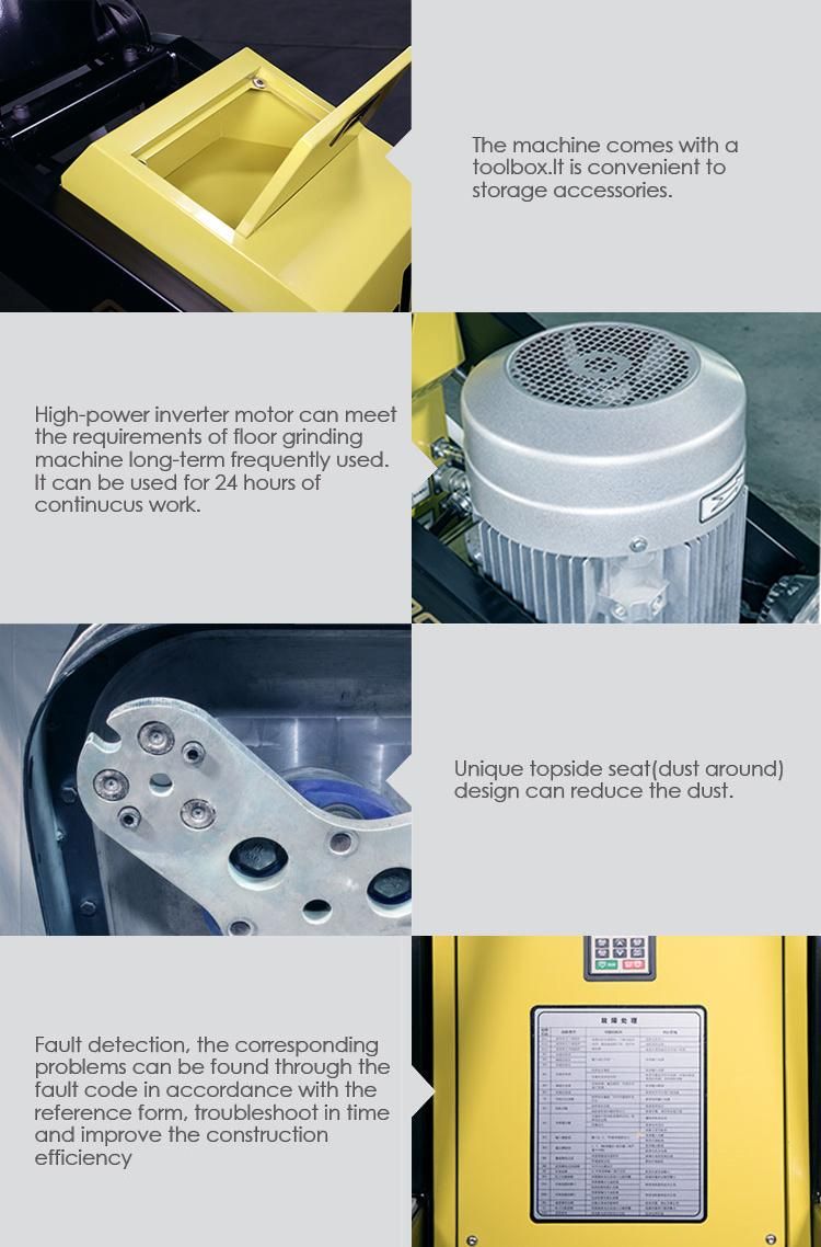 Brand Construction Machinery 700mm Floor Polishing Machine Concrete Grinding Floor Grinder