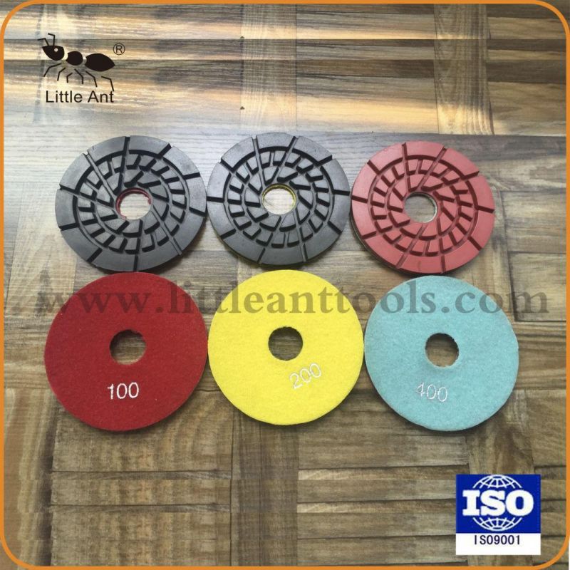 7"180mm Resin Floor Polishing Pad Concrete Polishing Pad