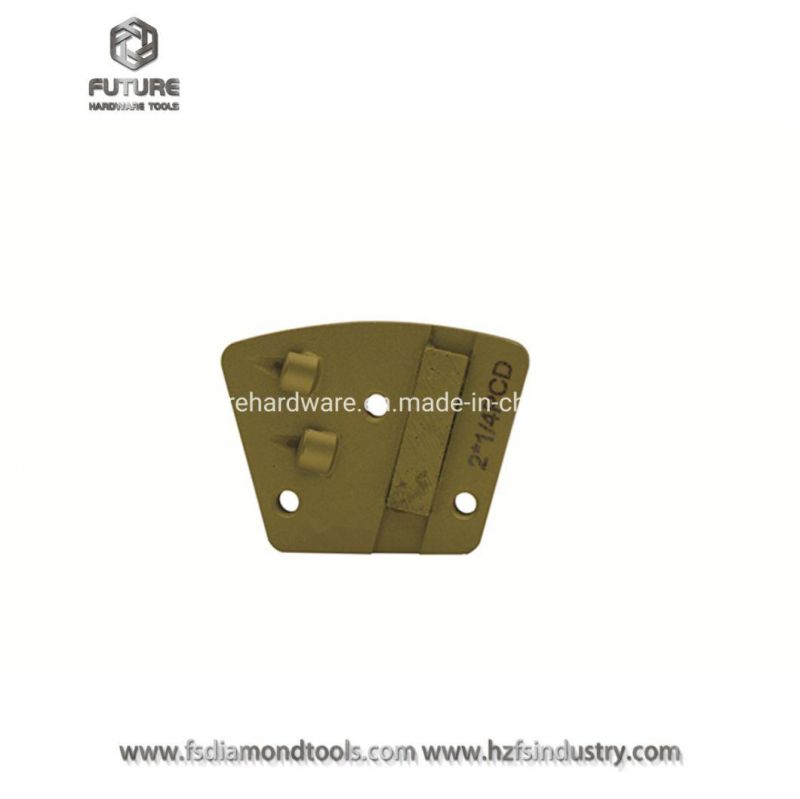 Metal Bond Concrete PCD PCD Trapezoid Pad