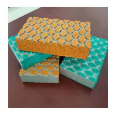 Super High Quality Anti-Clogging Aluminum Oxide Colorful Abrasive Sanding Sponge