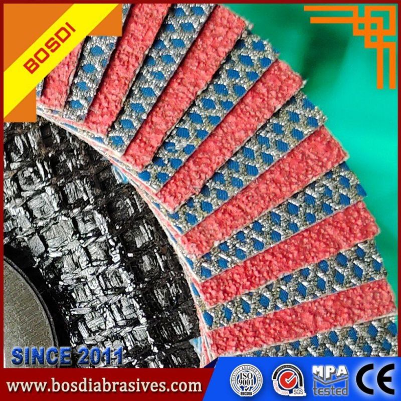 Diamond Flap Disc Grinding for Stone/Marble/Granite