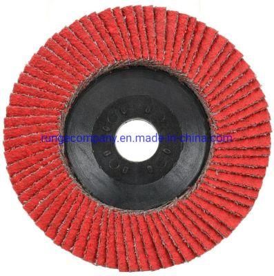 Electric Power Tools Accessories 4 Inch Ceramic Abrasive Grinding Wheel Flap Sanding Discfor Angle Grinder 60 Grit