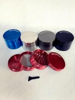 Hbking Smoking High Quality Sharpstone Herb Grinders Titanium Grinde