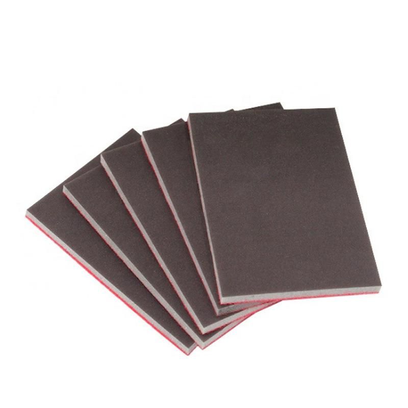 400 600 800 1000 1200 Grit Hook and Loop Velcro Abrasive Sponge Sandpaper Sponge