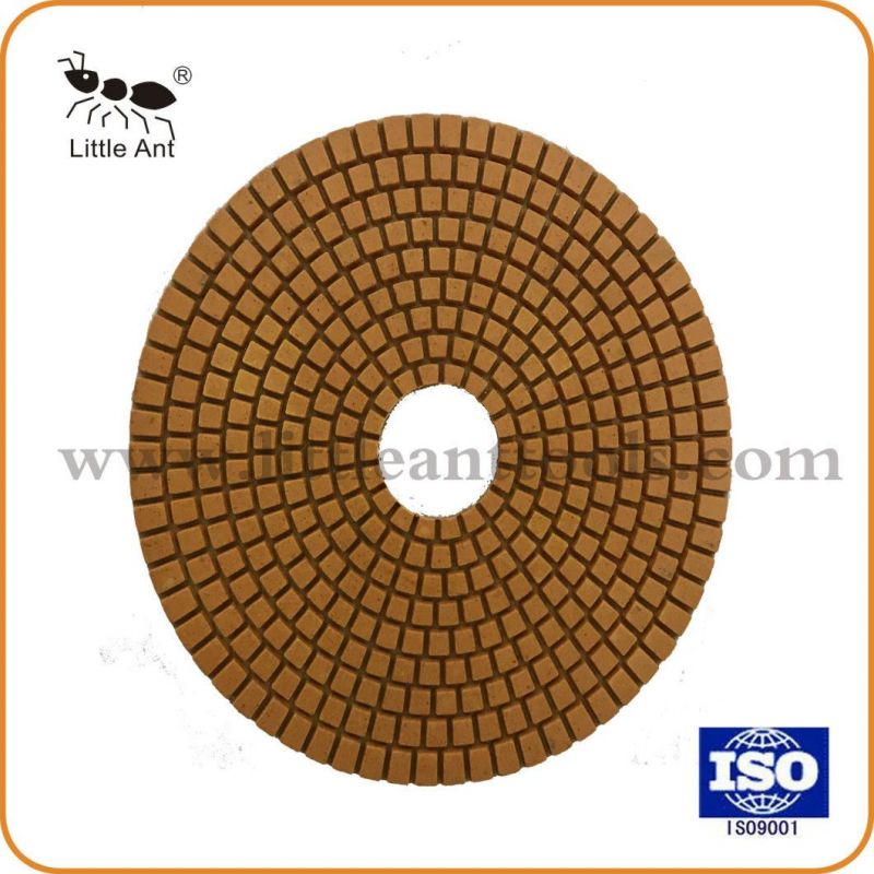 150mm Wet Polishing Diamond Polishing Pad for Marble Concrete Floor