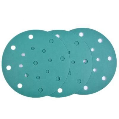 Green Pet Backing Velcro Polishing Sanding Disc