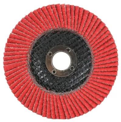 Power Tools Abrasive 4 1/2 Inch Angle Grinder Ceramic Flap Disc 60 Grit