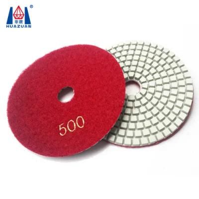 Granite Marble Abrasive Wheel Tool Wet Diamond Flexible Polishing Pads