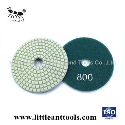 100mm Wet Diamond Polishing Pad for Stone Grinding