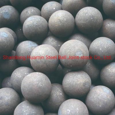 20mm-150mm Low Breakage Forged Grinding Media Steel Balls and Rods