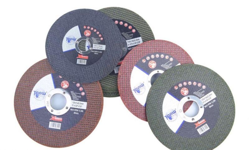 4.5inch Cutting Disc Resin Bonded Cutting Wheel for Metal 115X1.6X22mm
