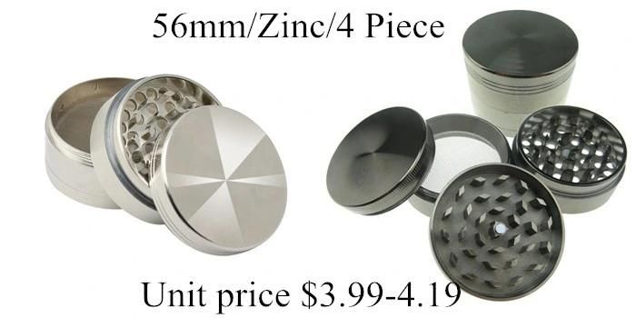 Hbking Smoking Best Quality Smokey Zinc Alloy Herb Grinders