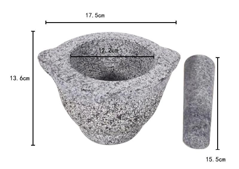 Eco-Friendly Custom Marble Natural Granite Mortar&Pestle Supplier From China