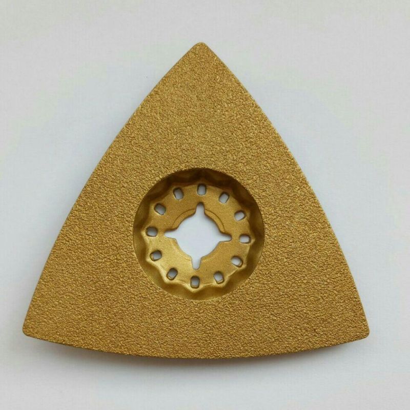 Agressive Vacuum Brazed Diamond Polishing Pads for Granite Marble