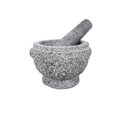 Amazon Hot Sale Granite Mortars and Pestles Size for Herb Spice Nut Garlic
