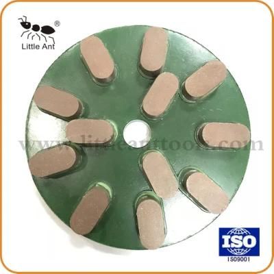 12 Oval Teeth 10mm Thickness Polishing Plate Polishing Disc Polishing Pad for Natural Stone.