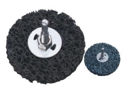 Blue Strip It Material Wheel with Shaft
