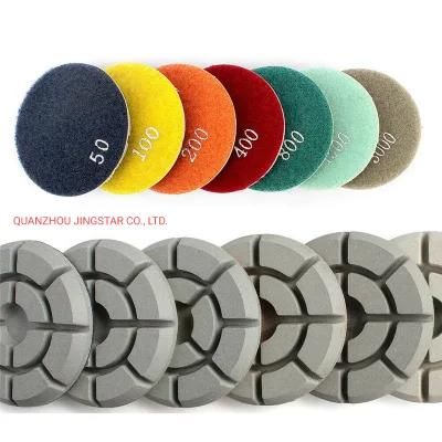 Dry Use Resin Bond Diamond Polishing Floor Pad