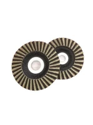 115*22.3mm 4.5&quot; 80# Diamond Flap Disc with Good Heat Dispersion as Abrasive Tooling for Stone Concrete Glass Ceramics Polishing Grinding