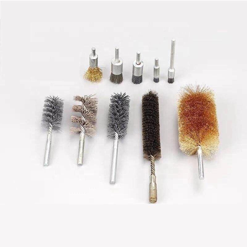 Abrasive Ball Deburring Brush Grinding Head Pipe Polishing Brush Tube Brush