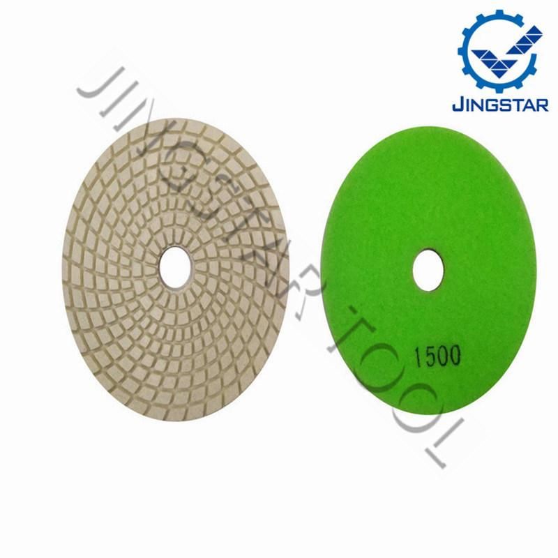 5 Inch Wet Polishing Pad, Suitable for Angle Grinder, Stone Renovation Machine, Wall Machine 7PCS Free Shipping