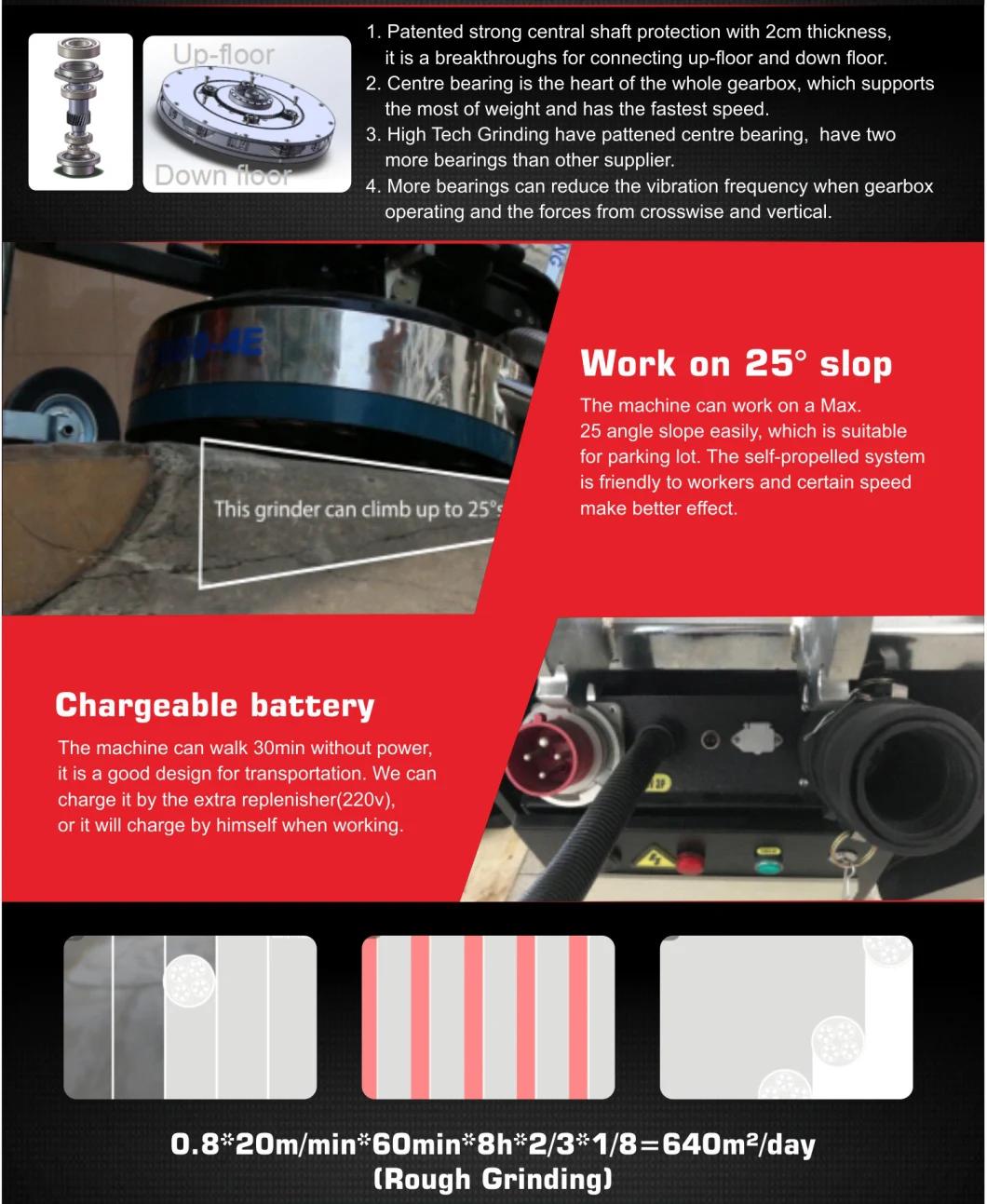 Remote Controlled Planetary Concrete Floor Polisher for Hot Sale